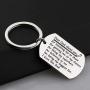 BEKECH Hockey Dad Gifts Ice Hockey Keychain Sport Dad Thank You Gift Dear Dad Thank You for Teaching Me to Skate Fathers Day Hockey Gifts for Dad from Daughter Son