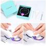 zeqingjw Heart Cremation Bracelet for Ashes Stainless Steel Urn Bangles for Ashes Memorial Keepsake Cremation Jewelry for Ashes Bracelet - Adjustable