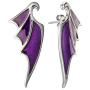 RockLove DISNEYS SLEEPING BEAUTY Maleficent Dragon Wing Earrings