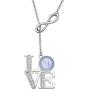 WSNANG Sorority Gift Since 1920 Infinity Necklace Greek Sorority Jewelry for Sisterhood BFF Finer Women Gift