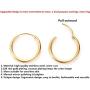 6 Pairs Upgrade Stainless Steel Hoop Earrings-Cartilage Earring Small Hoop Earrings Set,Nose Ring Nipple Ring Body Piercing Jewelry for Men Women Gilrs Boys