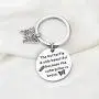WSNANG Butterfly Gift The Butterfly is Only Beautiful Because The Caterpillar is Brave Keychain Inspirational Jewelry Encouragement Gift for Butterfly Lover Best Friend WSNANG Butterfly Gift The Butterfly is Only Beautiful Because The Caterpillar is Brave Keychain Inspirational Jewelry Encouragement Gift for Butterfly Lover Best Friend