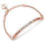 Annamate Inspirational Graduation Gifts Bracelet Bangle Motivational Mantra Quote Engraved Message for Women Teen Girls Birthday Jewelry