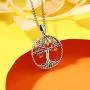 Tree of Life Necklace for Women Girls, 925 Sterling Silver Pendant''Fruit of Life'' Fine Jewelry Gifts for Wife, Mum and Girlfriend Tree of Life Necklace for Women Girls, 925 Sterling Silver Pendant''Fruit of Life'' Fine Jewelry Gifts for Wife, Mum and Girlfriend