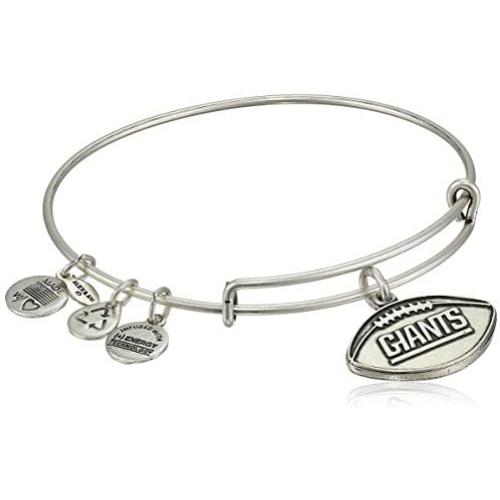 Alex and Ani ''NFL'' New York Giants Football Expandable Bangle Bracelet