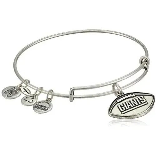 Alex and Ani ''NFL'' New York Giants Football Expandable Bangle Bracelet Alex and Ani ''NFL'' New York Giants Football Expandable Bangle Bracelet