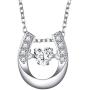 FLYOW Sterling Silver Lucky Horseshoe Love Heart Pendant Necklace Bracelet Anklets Earrings Jewelry FLYOW Sterling Silver Lucky Horseshoe Love Heart Pendant Necklace Bracelet Anklets Earrings Jewelry