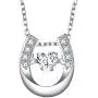 FLYOW Sterling Silver Lucky Horseshoe Love Heart Pendant Necklace Bracelet Anklets Earrings Jewelry