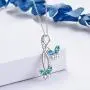 AOBOCO Sterling Silver Infinity Butterfly Necklace Embellished with Crystals from Austria, Anniversary Birthday Butterfly Gifts for Butterfly Lovers, Fine Butterfly Jewelry Gifts for Women AOBOCO Sterling Silver Infinity Butterfly Necklace Embellished with Crystals from Austria, Anniversary Birthday Butterfly Gifts for Butterfly Lovers, Fine Butterfly Jewelry Gifts for Women