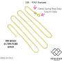 10k REAL SOLID Yellow OR White OR Rose/Pink Gold Solid 0.5mm,0.6mm,0.7mm Box Link Chain Necklace with Lobster Claw Clasp or Spring Ring Clasp with jewelry Box