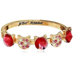 Stone Cat Bangle Bracelet