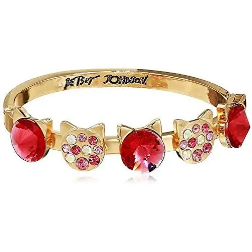 Stone Cat Bangle Bracelet
