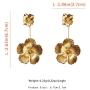 Big Alloy Vintage Earrings Women Animal Butterfly Statement Drop Earring Long Gold Earrings Hanging Fashion Jewelry Long Statement Drop Earring