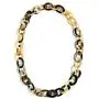 Bling Jewelry Earth Tone Brown Handmade Natural Buffalo Horn Long Oval Link Chain Necklace for Women 40 Inches Bling Jewelry Earth Tone Brown Handmade Natural Buffalo Horn Long Oval Link Chain Necklace for Women 40 Inches