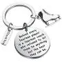 AKTAP Ice Skate Coach Gifts Figure Skating Pendant Keychain Behind Every Fearless Player is A Fearless Coach Skate Lover Gift Gift Team Sport Skater Jewelry AKTAP Ice Skate Coach Gifts Figure Skating Pendant Keychain Behind Every Fearless Player is A Fearless Coach Skate Lover Gift Gift Team Sport Skater Jewelry