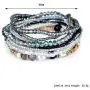 MengPa Beaded Bracelets for Women Girls Bohemian Stackable layering Strand Statement Jewelry