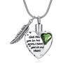 Heart Urn Necklace for Ashes Stainless Steel Cremation Jewelry for Ashes Keepsake Necklaces …