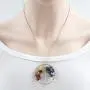 Tree of Life Gemstone Pendant Necklace 26 inch Healing Crystals Chakra Gem Stones Jewelry Women Girls Men Birthday Mothers Gifts