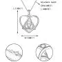 EVER FAITH Celtic Necklace 925 Sterling Silver Good Luck Vintage Irish Heart Triangle Knot Pendant Birthday Gift for Women EVER FAITH Celtic Necklace 925 Sterling Silver Good Luck Vintage Irish Heart Triangle Knot Pendant Birthday Gift for Women