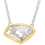 Silpada Dazzler Necklace with Crystal in Sterling Silver & Brass
