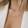 ABDOT Heart Initial Necklaces for Women Girls 14k Gold Plated Heart Pendant Letter Alphabet Necklace Personalized Layered Necklaces Birthday Jewelry Gifts