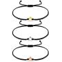BFF Bracelets for 3 Best Friend Long Distance Matching Star Friendship Pinky Promise Relationship String Wish Bracelet Jewelry Gifts for Bestie Sister