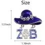 TongXin Zeta Phi Beta Sorority Paraphernalia Gift for Women 1920 ZPB Rhinestone Brooch Pin Greek Sorority Jewelry Gift for Finer Women TongXin Zeta Phi Beta Sorority Paraphernalia Gift for Women 1920 ZPB Rhinestone Brooch Pin Greek Sorority Jewelry Gift for Finer Women