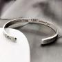Bridesmaid Proposal Gifts Adjustable Bracelets - I Couldnt Say I DO Without You Stainless Steel Engraved Cuff Wedding Bangle for Bride Tribe Bridesmaid Maid of Honor