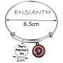 ENSIANTH Avengers Inspire Gift That’s America’s Ass Keychain Captain America Gift Avengers Keychain Avenger Fan Gift