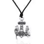 fishhook Wicca Vintage Norse Mjolnir Thors Hammer Celtic Knot Raven and Wolf Pendant Necklace Jewelry fishhook Wicca Vintage Norse Mjolnir Thors Hammer Celtic Knot Raven and Wolf Pendant Necklace Jewelry