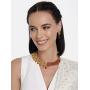 Aheli Necklace Earrings Set Indian Wedding Traditional Ethnic Fashion Jewelry for Women