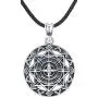 Aniu Compass Necklace Gift for Women/Girls/Wife, S925 Sterling Silver Pendant''Compass of Life'' Valentines Day Jewelry Gifts with Leather Rope length 18inch (46cm)