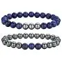 Lullabb 6pcs Hematite Magnetic Couple Therapy Bracelet for Men Women Natural Gemstones Stretch Beaded Reiki Healing Bracelets Anxiety Relief for Carpel Lullabb 6pcs Hematite Magnetic Couple Therapy Bracelet for Men Women Natural Gemstones Stretch Beaded Reiki Healing Bracelets Anxiety Relief for Carpel