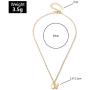 JEVI Butterfly Necklace Earring Jewelry Set for Women Adjustable Earrings Choker Pendant Birthday Girl Mother Gift