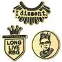 luomart Notorious RBG Dissent Pin Jewelry,Ruth Bader Ginsburg Collar Pin for Women Girls,Enamel Stainless Steel Pins Brooches Buttons for Hat Shirt Backpack luomart Notorious RBG Dissent Pin Jewelry,Ruth Bader Ginsburg Collar Pin for Women Girls,Enamel Stainless Steel Pins Brooches Buttons for Hat Shirt Backpack