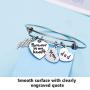 Memorial Gifts In Memory of Dad Mom Bangle Forever in My Heart Loss of Father Mother Bracelet Remembrance Gift