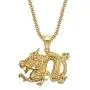 Heavstjer Punk Stainless Steel Animal Dragon Pendant Necklace,22inches Link Chain Heavstjer Punk Stainless Steel Animal Dragon Pendant Necklace,22inches Link Chain