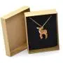 Camphollow Baby Deer Fawn Hand Painted Porcelain Necklace Ceramic Animal Necklace Pendant Fawn Camphollow Baby Deer Fawn Hand Painted Porcelain Necklace Ceramic Animal Necklace Pendant Fawn