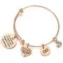 AZORA Family Tree Bracelet I Love You Mom Mothers Day Birthday Gift Stainless Steel Charm Bangle AZORA Family Tree Bracelet I Love You Mom Mothers Day Birthday Gift Stainless Steel Charm Bangle