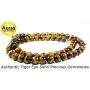 Auras by Osiris Mens Necklaces Healing Crystal Necklace 19/24/30 Inch Beaded Necklace Chains for Men 6/8/10/12/14/16mm Gemstone Necklace Handmade in USA