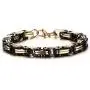 MPRAINBOW Stainless Steel 6MM/8MM Width Punk Cool Bike Motorcycle Link Chain Bracelet & Necklace Sets Gift for Men Women,Hip Hop Jewelry