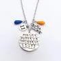 HANRESHE Stranger Things Necklace Girl Accessories Eleven Alphabet Light Demogorgon Wall with Monster Letters Charms Pendant Cosplay Women Gift HANRESHE Stranger Things Necklace Girl Accessories Eleven Alphabet Light Demogorgon Wall with Monster Letters Charms Pendant Cosplay Women Gift