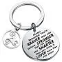 AKTAP Teen Wolf Inspired Keychain Triple Spiral Symbol Jewelry Irish Triskele Motivational Gift Always Remember You’re Braver Than You Believed AKTAP Teen Wolf Inspired Keychain Triple Spiral Symbol Jewelry Irish Triskele Motivational Gift Always Remember You’re Braver Than You Believed