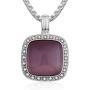 QYYGYLLR Contemporary Classic Stone Pendant Necklace Gifts for Women