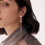 Jertom 14K Gold Plated Stud Earrings, Drop Dangle Long Earrings, Fashion Jewelry for Women Girls