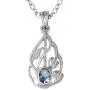 Sterling Silver Charles Rennie Mackintosh Pendant & Earring Gift Set