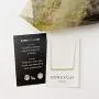 HONEYCAT Hammered Classic Bar Necklace in Gold, Rose Gold, or Silver | Minimalist, Delicate Jewelry