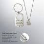 Gifts for Dad Necklace Jewelry, Father Daughter Keychains Jewelry, Daddys Girl Birthday Necklace Set- Theres This Girl Who Stole My Heart She Calls Me Daddy