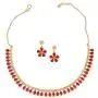 MUCH-MORE Indian Bollywood Zircon & Crystal Stone Fashion Traditional Necklace Set MUCH-MORE Indian Bollywood Zircon & Crystal Stone Fashion Traditional Necklace Set