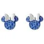 Disney Minnie Mouse Birthstone Jewelry for Women and Girls, Sterling Silver Pave Crystal Stud Earrings Disney Minnie Mouse Birthstone Jewelry for Women and Girls, Sterling Silver Pave Crystal Stud Earrings